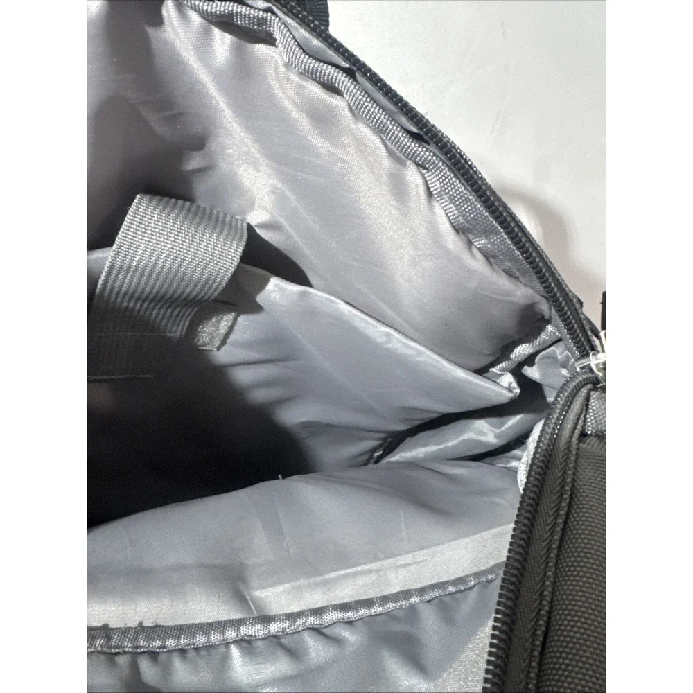 Avalanche Lifestyle Backpack Daypack Gray Black Multi compartment Back To School